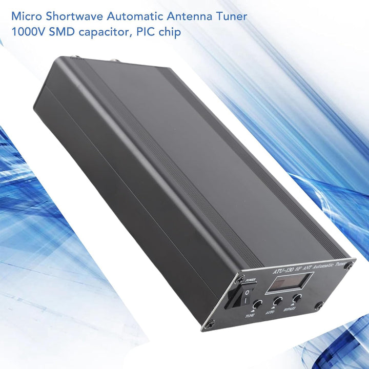 ATU-130 1, 8‑50 MHz 200 W Mikro Kurzwellen Automatischer Antennentuner Mini Antennentuner mit Metall