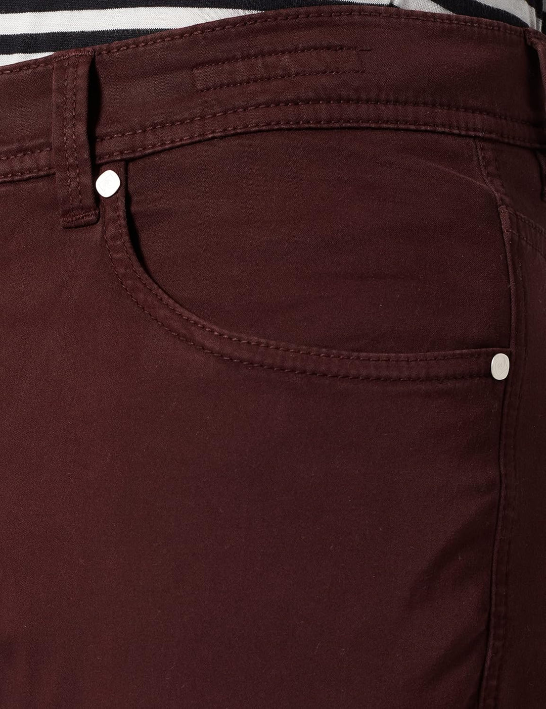 Pierre Cardin Herren Hose 30W / 34L Rot (Wein Rot 96), 30W / 34L Rot (Wein Rot 96)