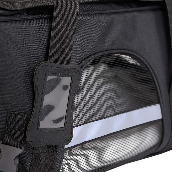 lionto Faltbare Hundetasche Hundebox Reisetasche für Haustiere Hundetransportbox Flugzeugtasche für