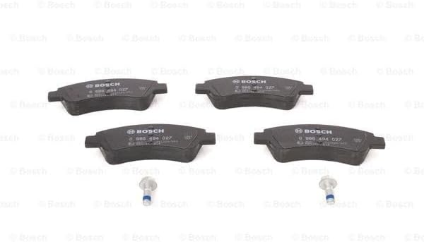 Bosch BP318 Bremsbeläge - Vorderachse - ECE-R90 Zertifizierung - vier Bremsbeläge pro Set