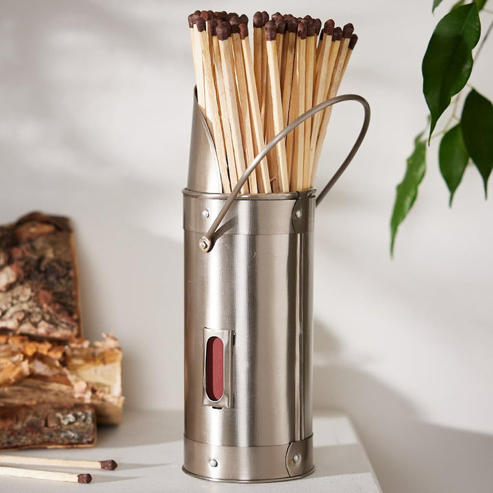 Antik Stil French Zinn Effekt Silber klein Kohlenschütte Eimer mit Schaufel – traditionellen Stil Co