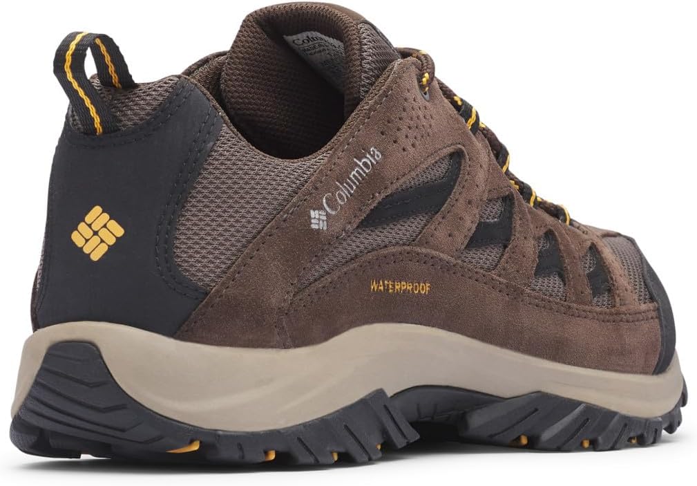 Columbia Herren Crestwood Wp wasserdichte Trekking-und Wanderschuhe mit niedrigem Bund 40 EU Mud Squ