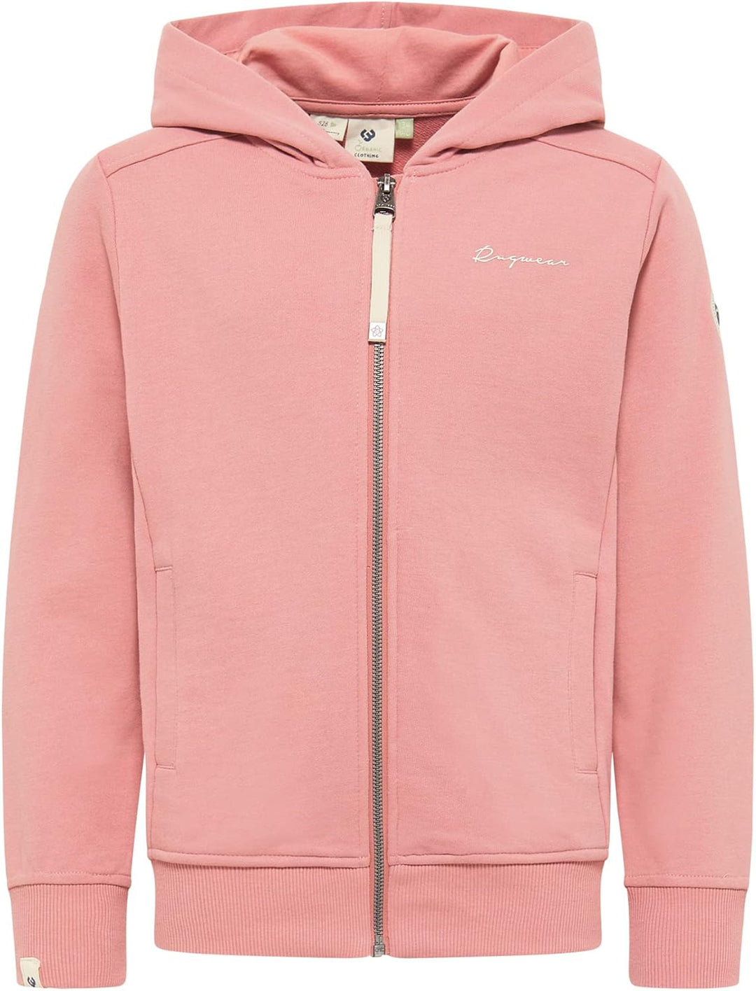 Ragwear Mädchen Sweatjacke oder Hose THEA ZIP ORGANIC Sweatshirt mit Kapuze und Reissverschluss Über