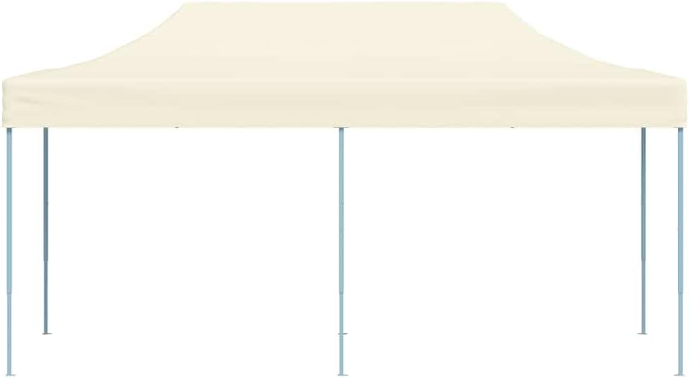 vidaXL Faltzelt 3x6m Cremeweiss Partyzelt Festzelt Gartenzelt Gartenpavillon One size Creme, One siz