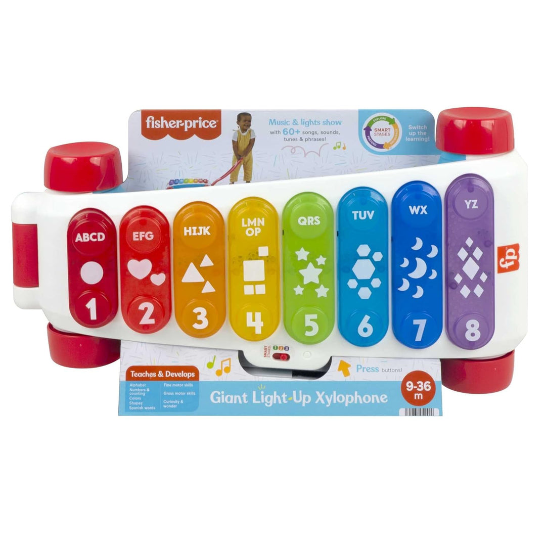 Fisher-Price HJK37 Baby Xylophon, Mehrfarbig