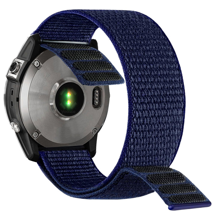 YOOSIDE 22mm Loop Nylon Armband für Garmin EPIX Pro 47mm / Fenix 6 / Fenix 5 / Fenix 7, Ultraleichte
