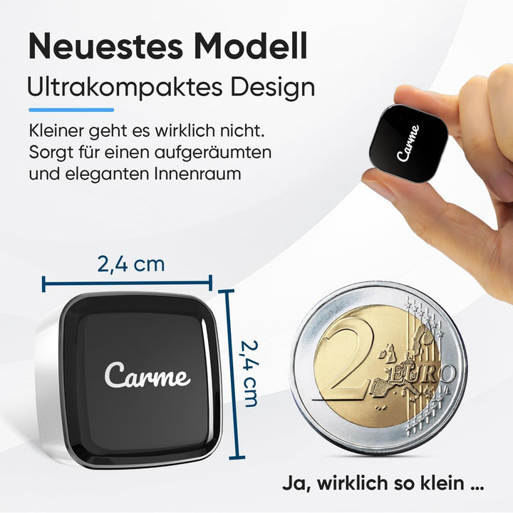 CarMe Ultra Mini 2-in-1 CarPlay Wireless Adapter & Android Auto Wireless Adapter, wandelt kabelgebun