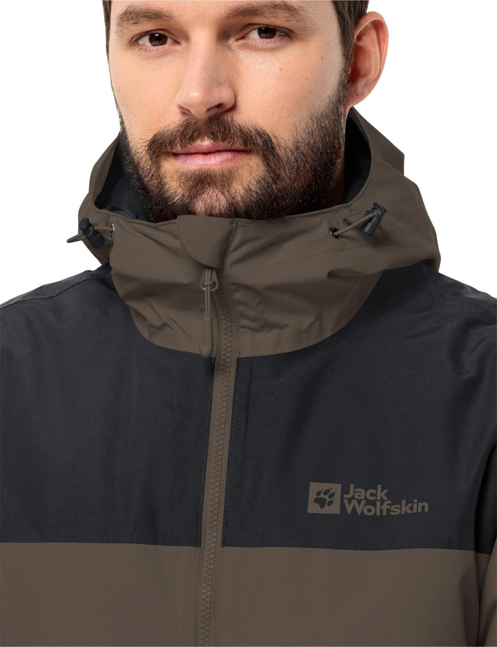 Jack Wolfskin Herren Jasper Ins Jkt M Jacket, cold coffee