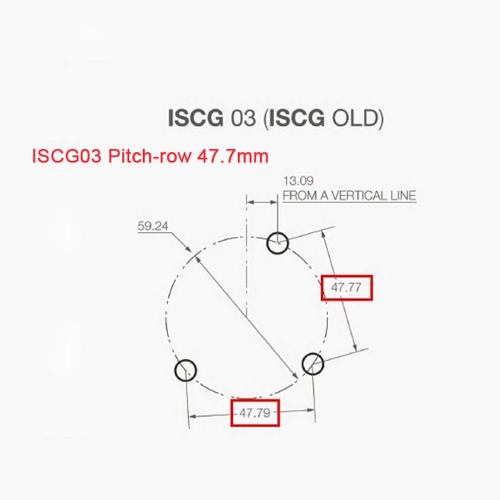 BESNIN Kettenführung ISCG-05 Mountainbike Kettenführung Bike MTB Kettenführung für 1x System ISCG-03
