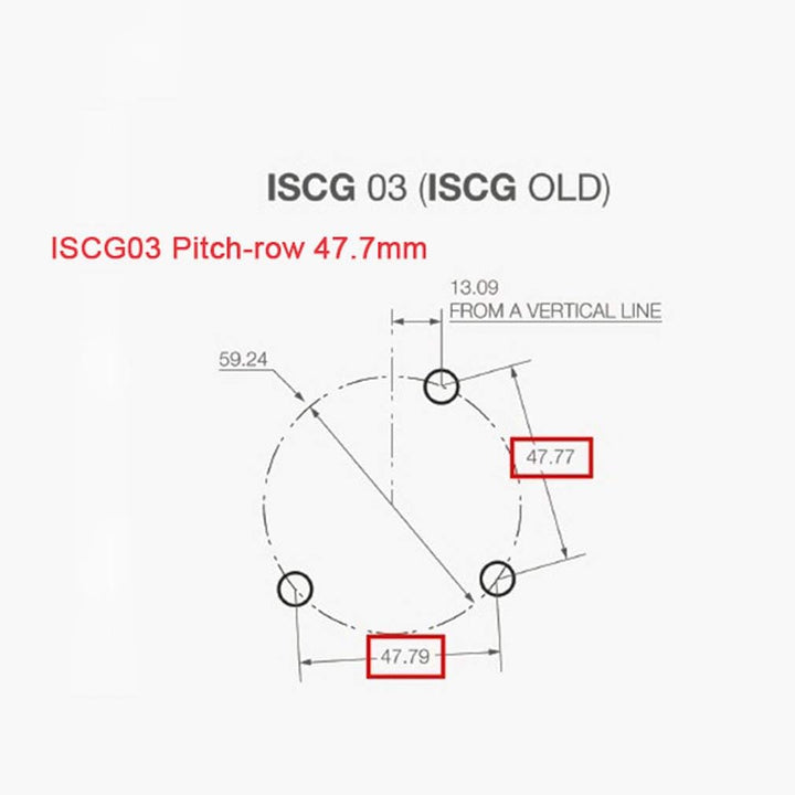 BESNIN Kettenführung ISCG-05 Mountainbike Kettenführung Bike MTB Kettenführung für 1x System ISCG-03