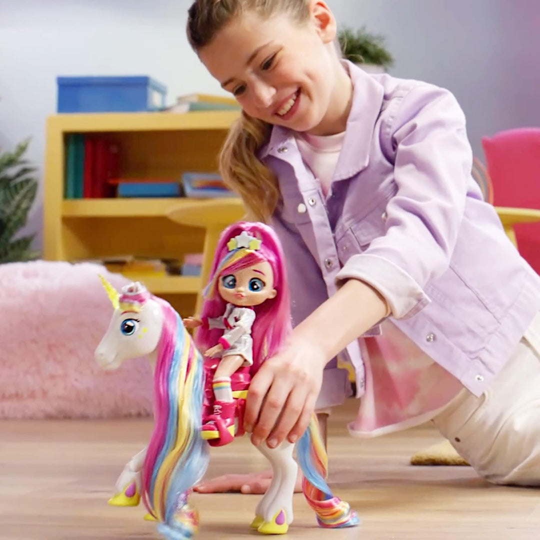 BFF BY CRY BABIES Enthält exklusiv die Dreamy Puppe und Ihr Einhorn Rym! - Dreamy &amp; Rym Puppe Spielz