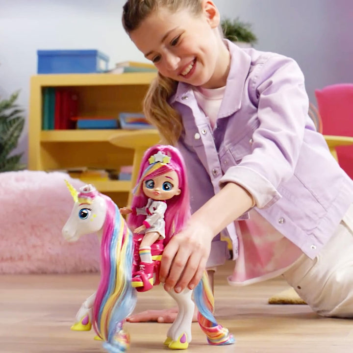 BFF BY CRY BABIES Enthält exklusiv die Dreamy Puppe und Ihr Einhorn Rym! - Dreamy &amp; Rym Puppe Spielz