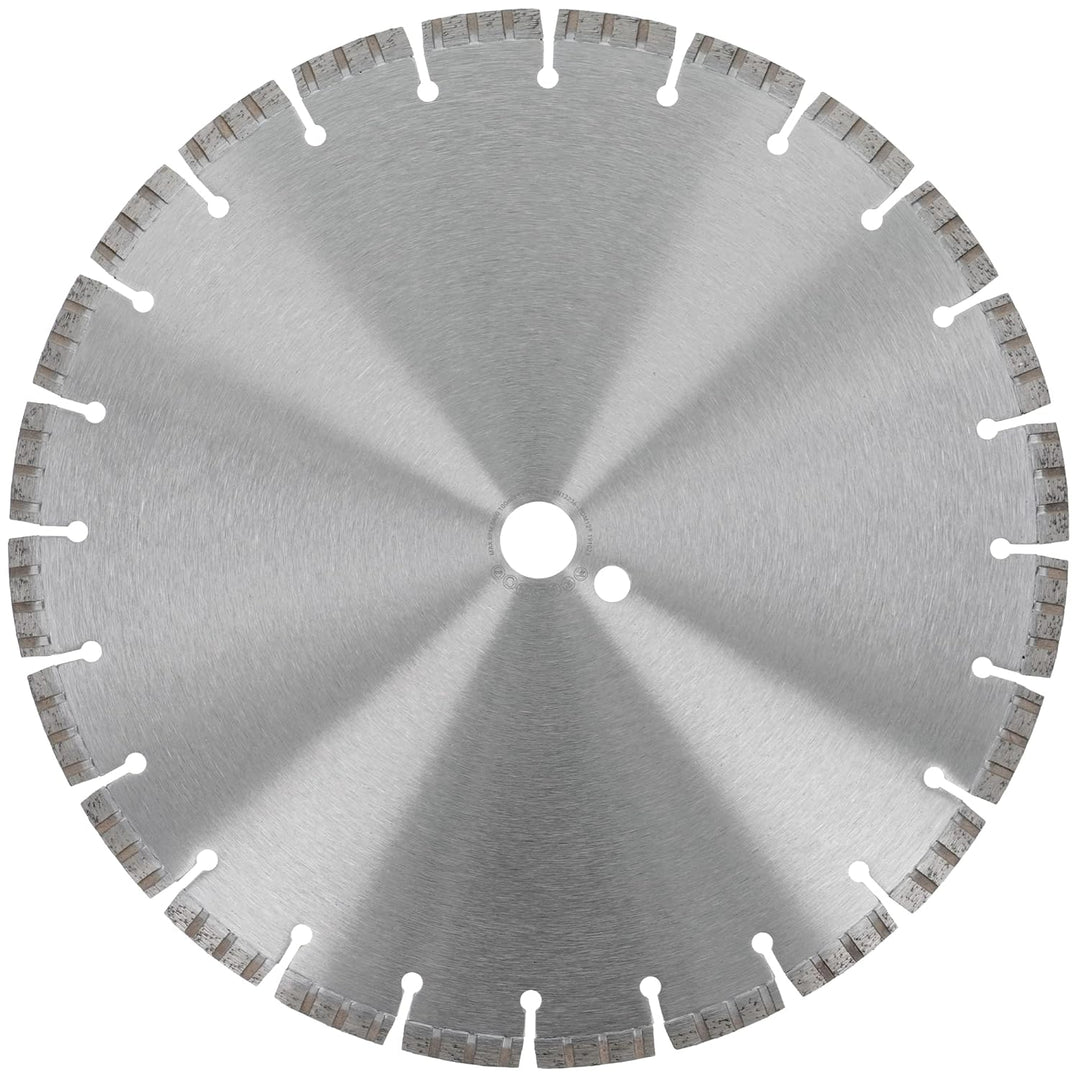 PRODIAMANT Laser Diamanttrennscheibe 350mm x 25,4 Beton Stahlbeton Stein und Ziegel Diamant Turbo-Se