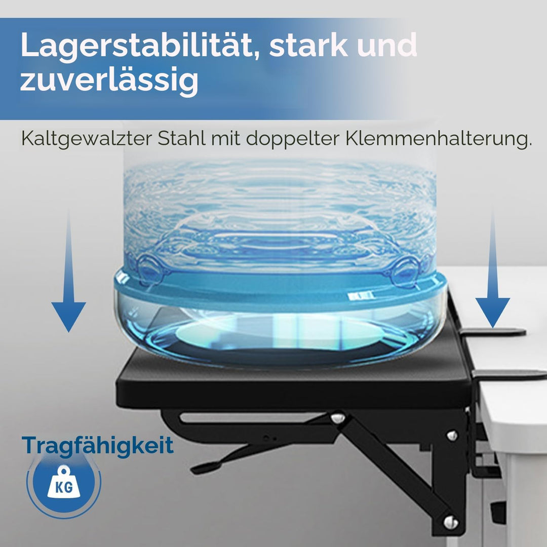 Ergonomische Schreibtisch Verlängerung 30×15cm 90° Faltbare Armauflage Schreibtisch Extender Armlehn