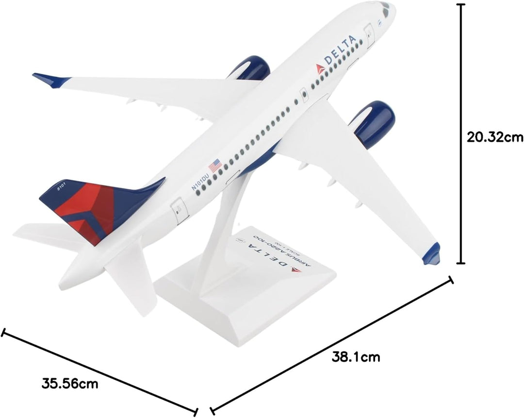 Airbus A220-100 Delta Airlines Scale 1/100