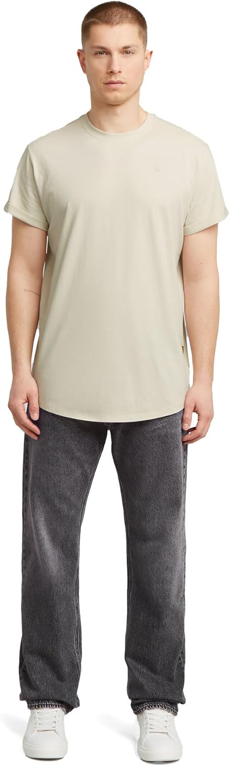 G-Star Herren Lash Sports Graphic Relaxed T-Shirts XS Beige (Whitebait D16396-b353-1603), XS Beige (
