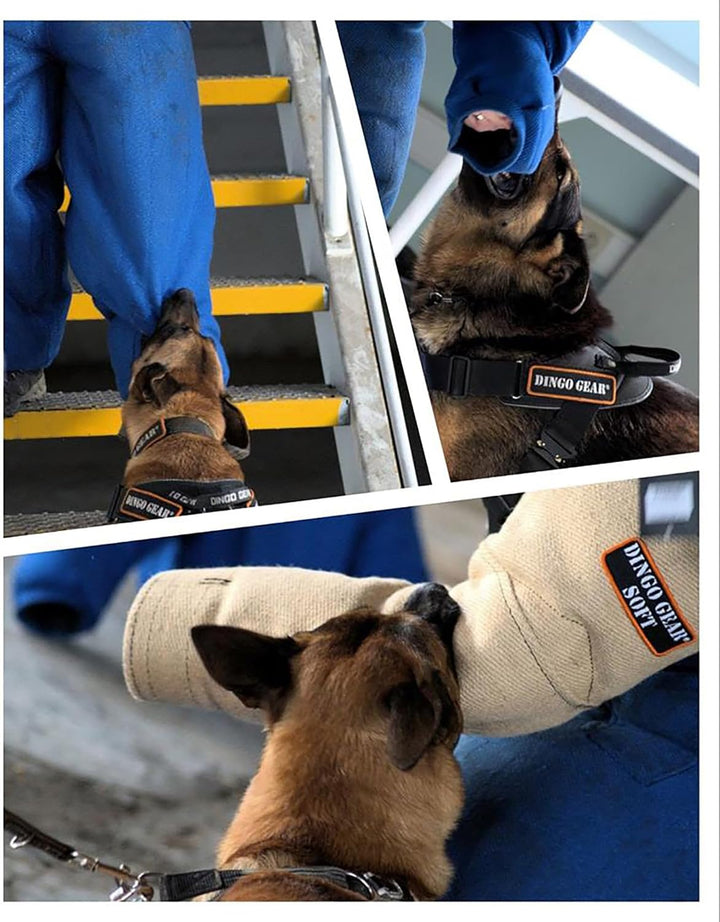 Dingo Gear Schutzarm Extern Mini Soft aus Jute Bissmanschette Hundeausbildung Hundetraining Bisstrai