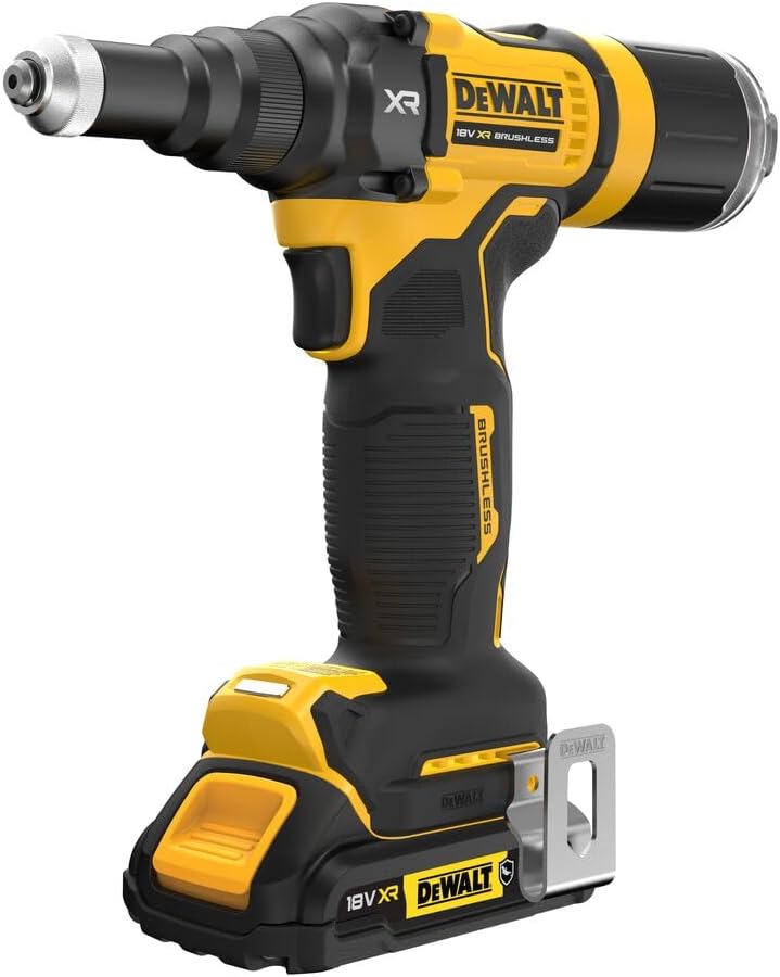 DEWALT DCF403D2GT-QW Akku-Nietgerät, 2,4 A, 4,8 mm