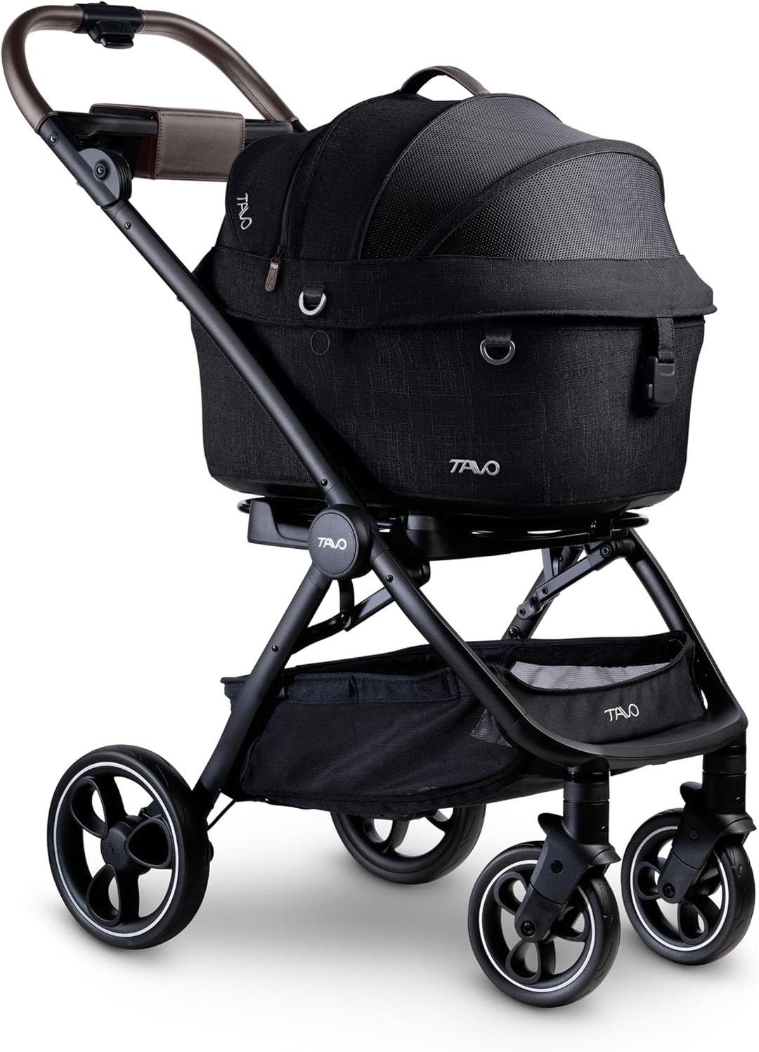 Tavo Maeve 5X Haustier-Schutzsystem – Premium Crash-getesteter Hunde-Autositz & Transportbox – 3-in-