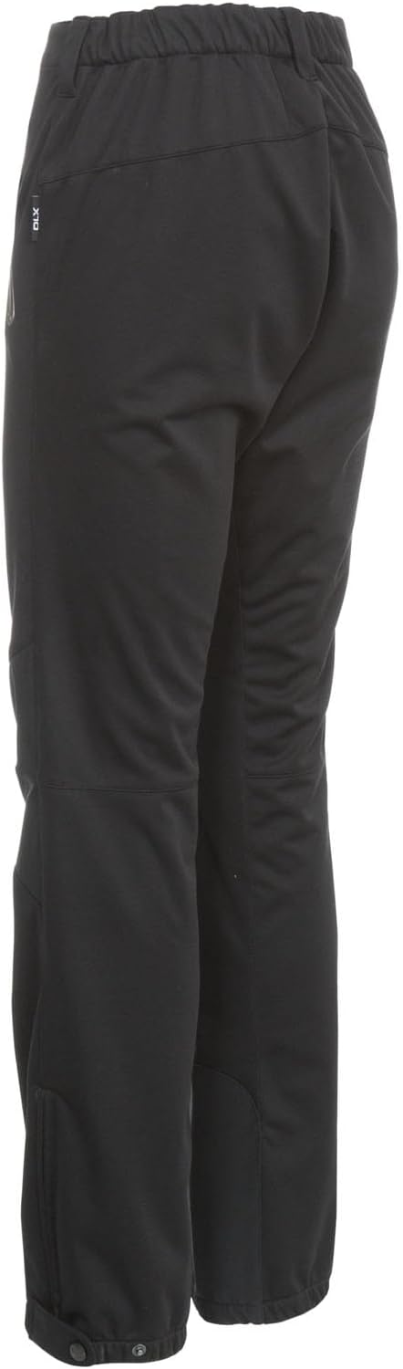 Trespass Damen Softshellhose Mit Seitenbelüftung Sola XXS Schwarz, XXS Schwarz