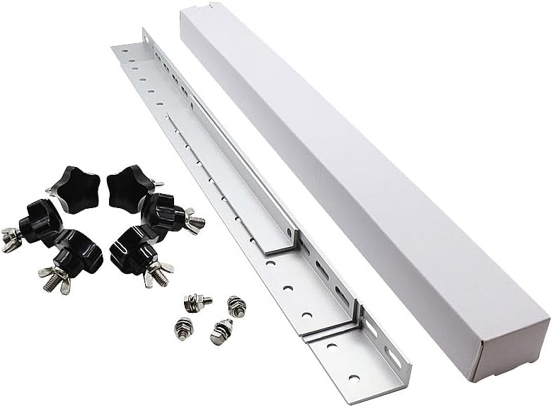 revolt Modul Halterung: 6er-Set verstellbare Aluminium-Solarpanel-Halt. 41"/104 cm, bis 120 kg (Sola