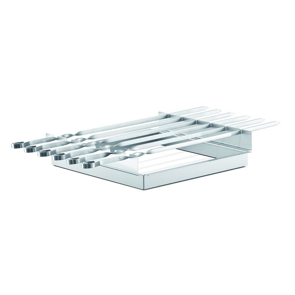 THÜROS Schaschlikspiessaufsatz für T1 & GF 30x30 cm Für 30 x 30 cm Grillfläche, Für 30 x 30 cm