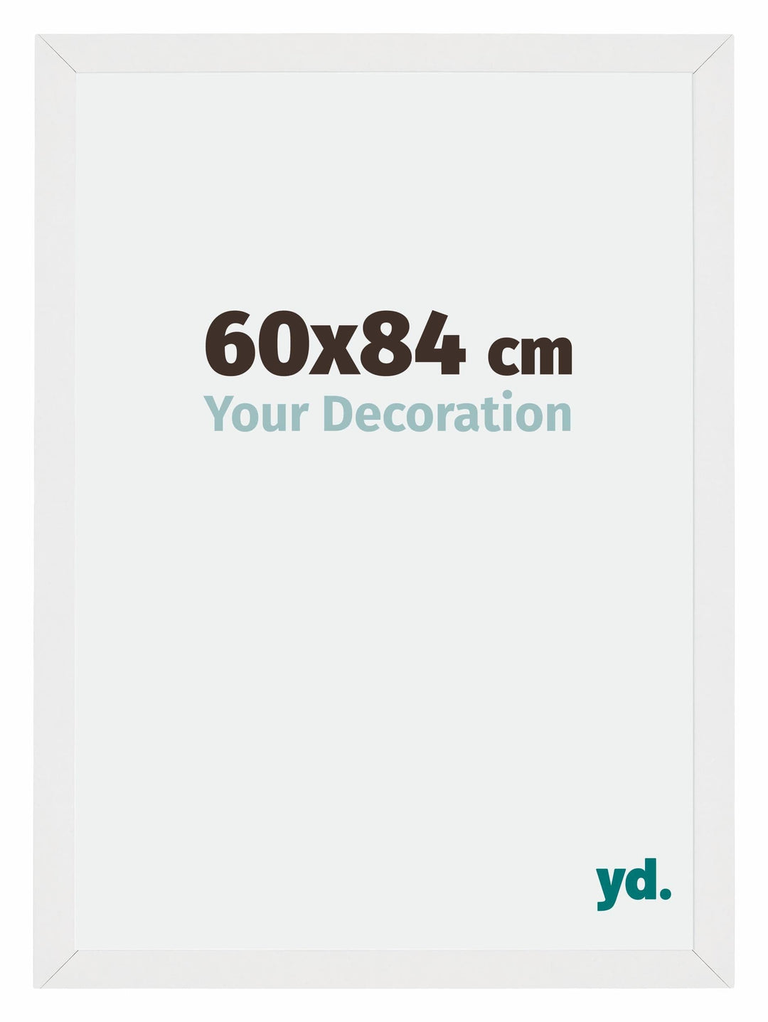 yd. Your Decoration - Bilderrahmen 60x84 cm - Bilderrahmen aus MDF mit Acrylglas - Antireflex - Ausg