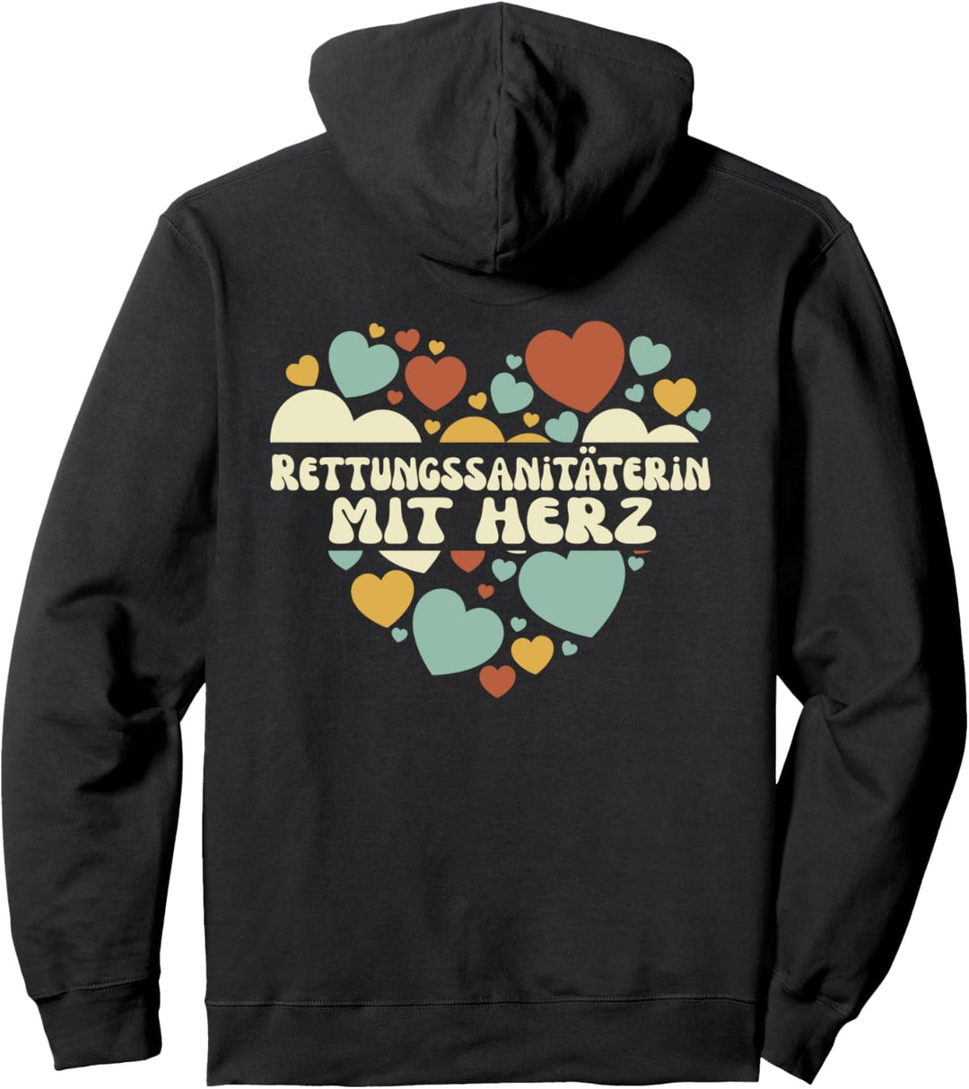 Rettungssanitäterin Mit Herz Pullover Hoodie