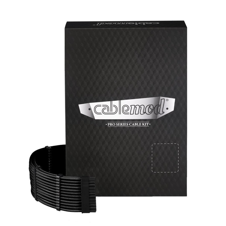 CableMod PRO MODMESH C-SERIES RMI, KIT DE CABLES RMX - NEGRO, CM-PCSR-FKIT-NKK-R schwarz, schwarz