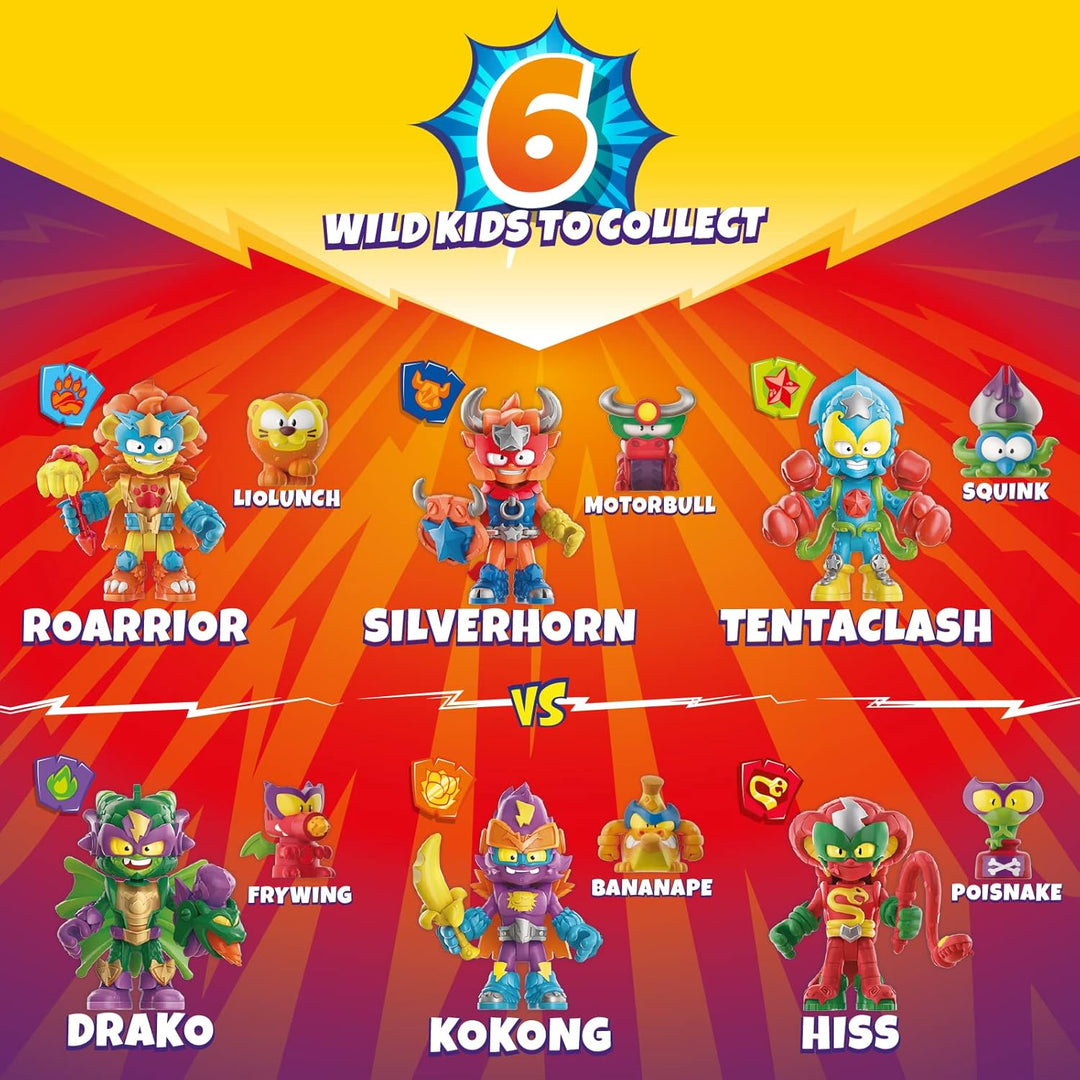 SUPERTHINGS Rivals of Kaboom - SUPERTHINGS Wild Kids - Komplette Sammlung der 6. Kazoom Kids mit Tie