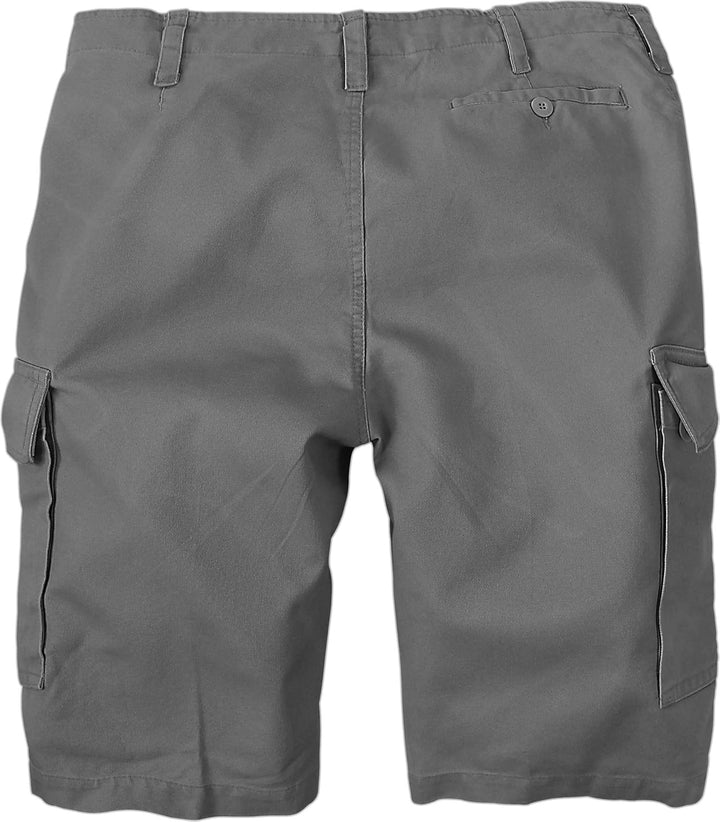 normani BW Herren Bermuda Shorts aus robustem Moleskingewebe, Grau