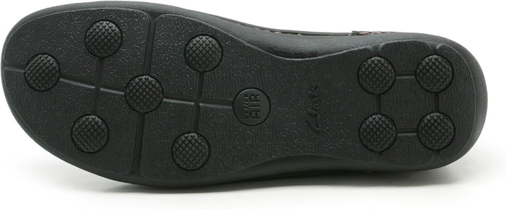 Clarks Herren Nature Three Derby 39.5 EU Black Leather, 39.5 EU Black Leather