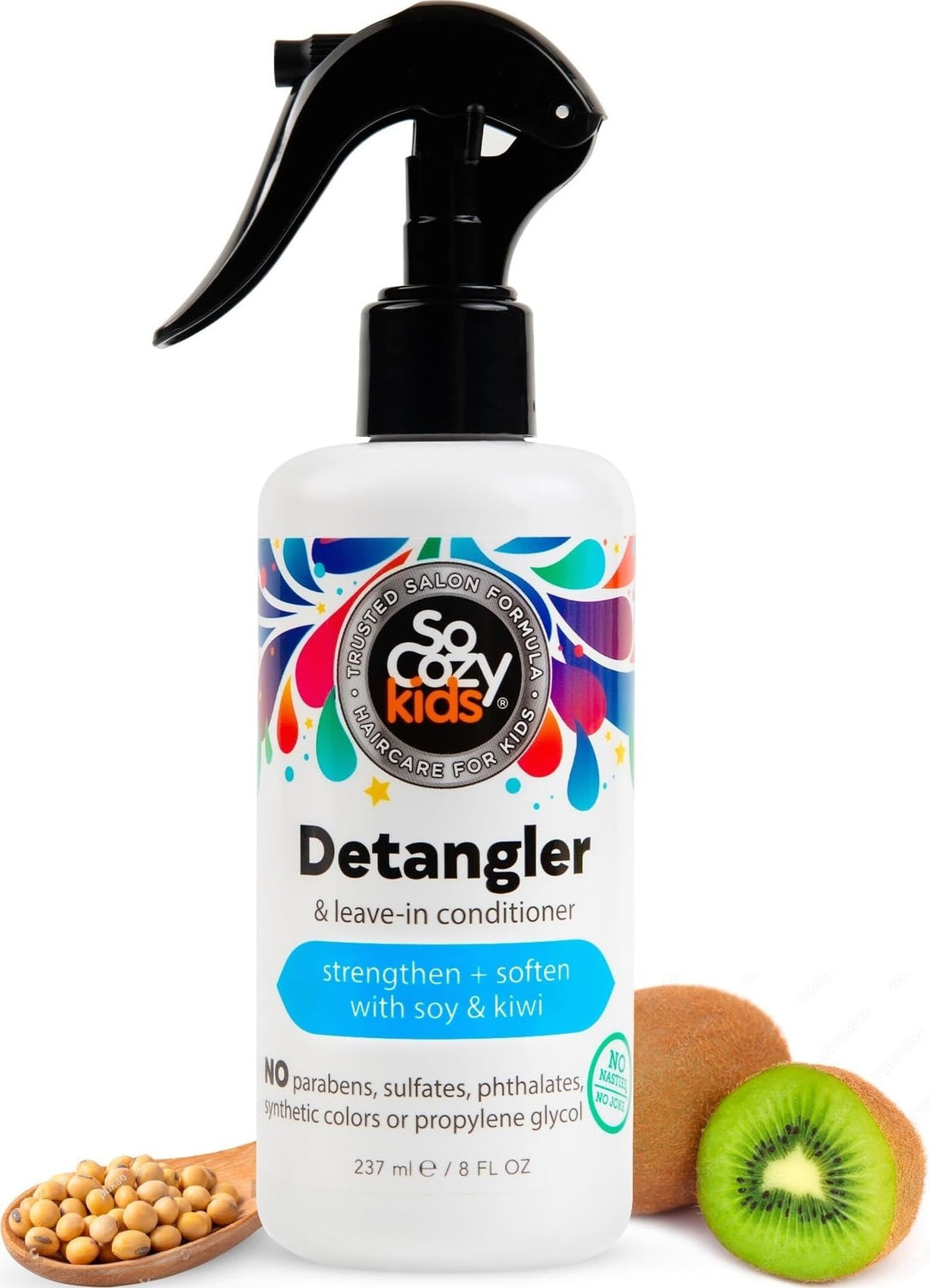 SoCozy Cinch Detangler, Fruity-Tutti, 8 Fluid Ounce by SoCozy