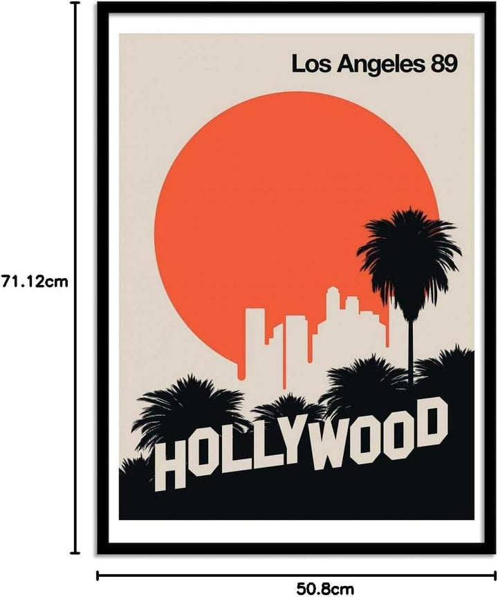 Wall Editions Art-Poster - Los Angeles 89 - BO Lundberg