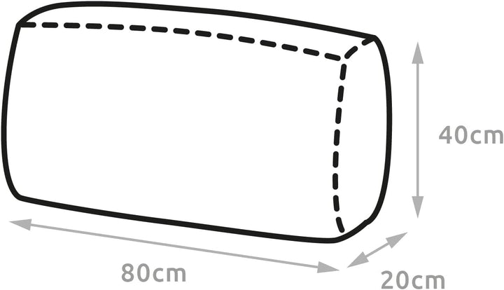 Jumbo XXL Palettenkissen Set von Spatium abnehmbar Bezug wasserdicht gesteppt Palettenpolster Palett