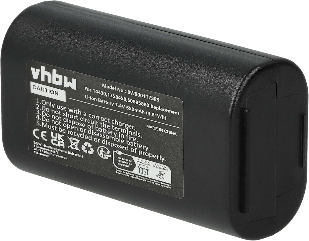 vhbw 2X Akku kompatibel mit Dymo LabelManager PnP, 260, 260P, 280 Drucker Kopierer Scanner Etiketten