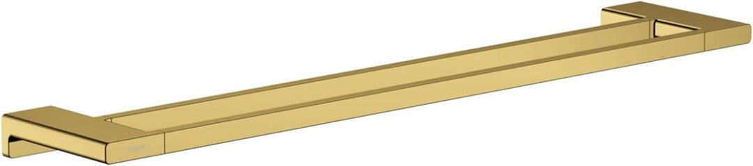 hansgrohe Handtuchstangen AddStoris, Handtuchhalter 64.8cm, Badetuchhalter, Polished Gold Optic 648m