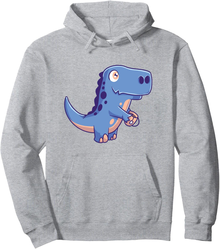 Dinosaurier mit Tee Tyrannosaurus Rex Süsses Essen Getränke Pullover Hoodie