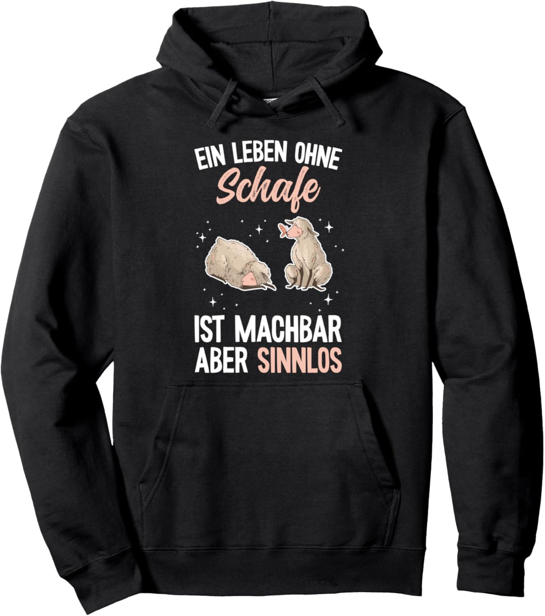 Lustiges Schafmotiv - Bäuerin Landwirtin & Schäferin - Schaf Pullover Hoodie