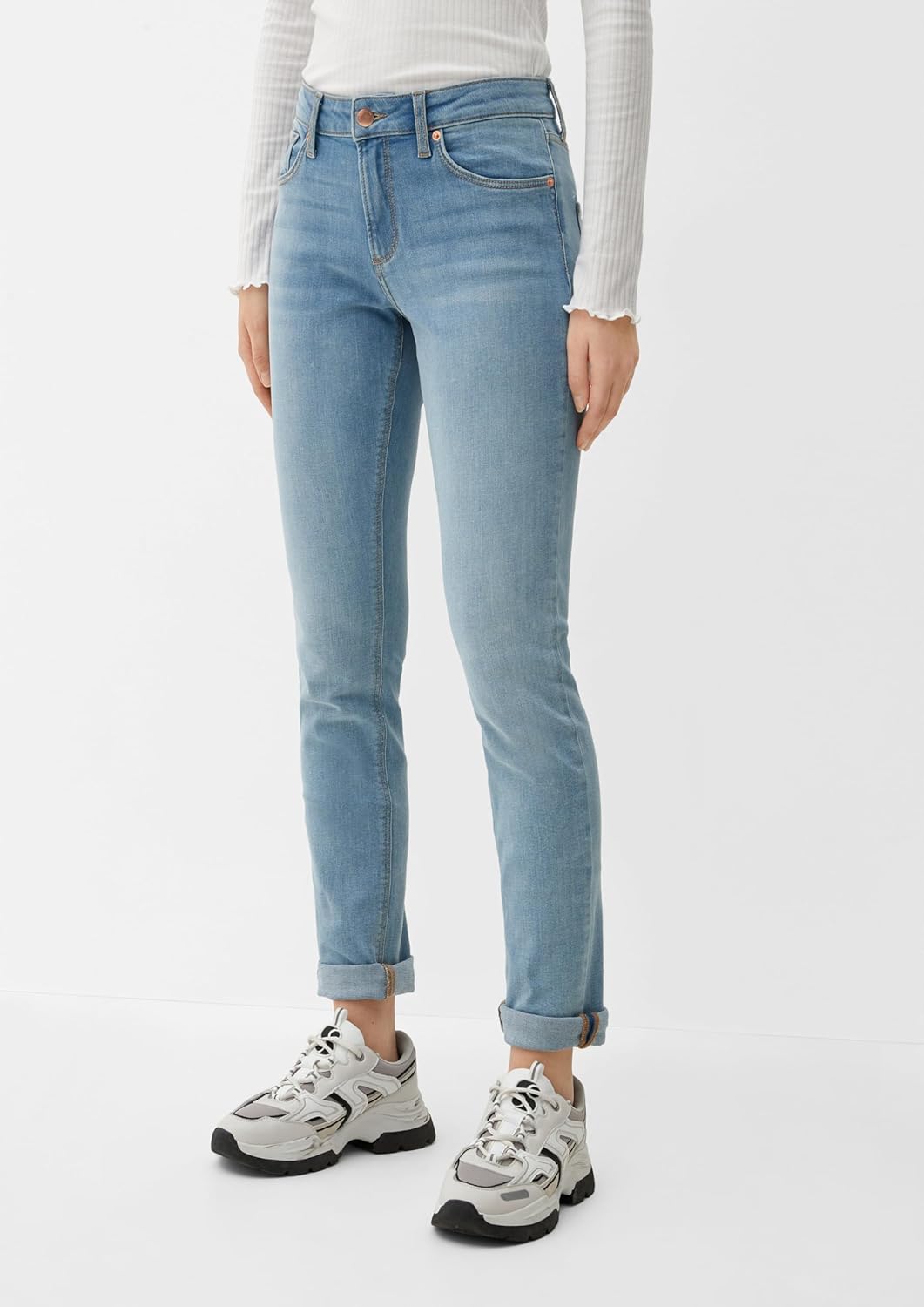 s.Oliver Damen Jeans-Hose, lang, 32W / 32L