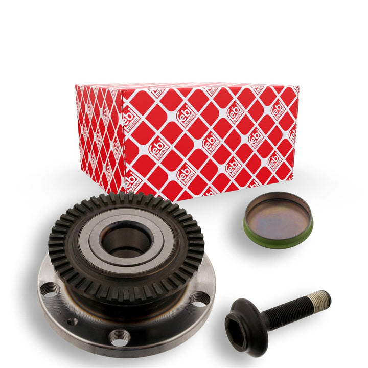 febi bilstein 31121 Radlagersatz mit Radnabe und Anbaumaterial , 1 Stück