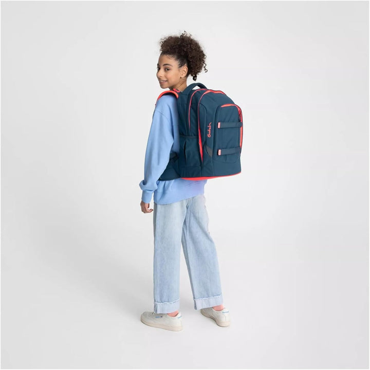 Satch Pack ab 5. Klasse ergonomisch 30L Stauraum standfest Organisationstalent 45 x 30 x 22 cm Pink