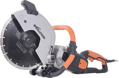 Evolution R300DCT 300 Mm Betonsäge - 2400W Motor, Kein Benzin, 115 Mm Schnitt, Inkl. Diamantblatt Fü