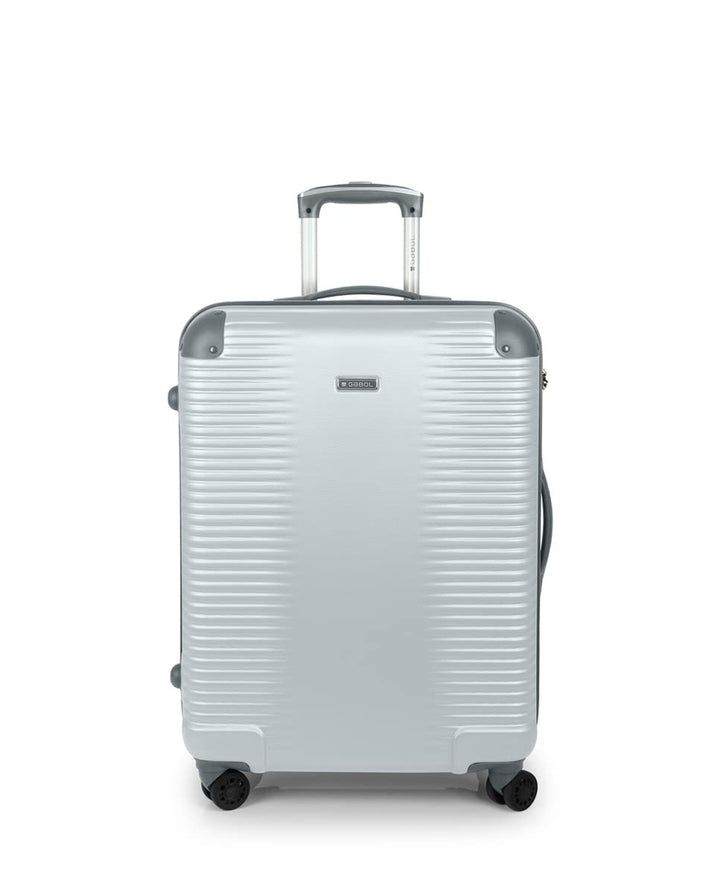 Gabol Balance XP 4 Rollen Trolley M 66 cm Silber, Silber