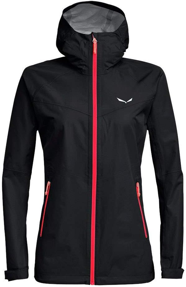 Salewa Damen Puez (Aqua 3) Ptx W Jkt Regenjacken 44 BLACK OUT/6080, 44 BLACK OUT/6080