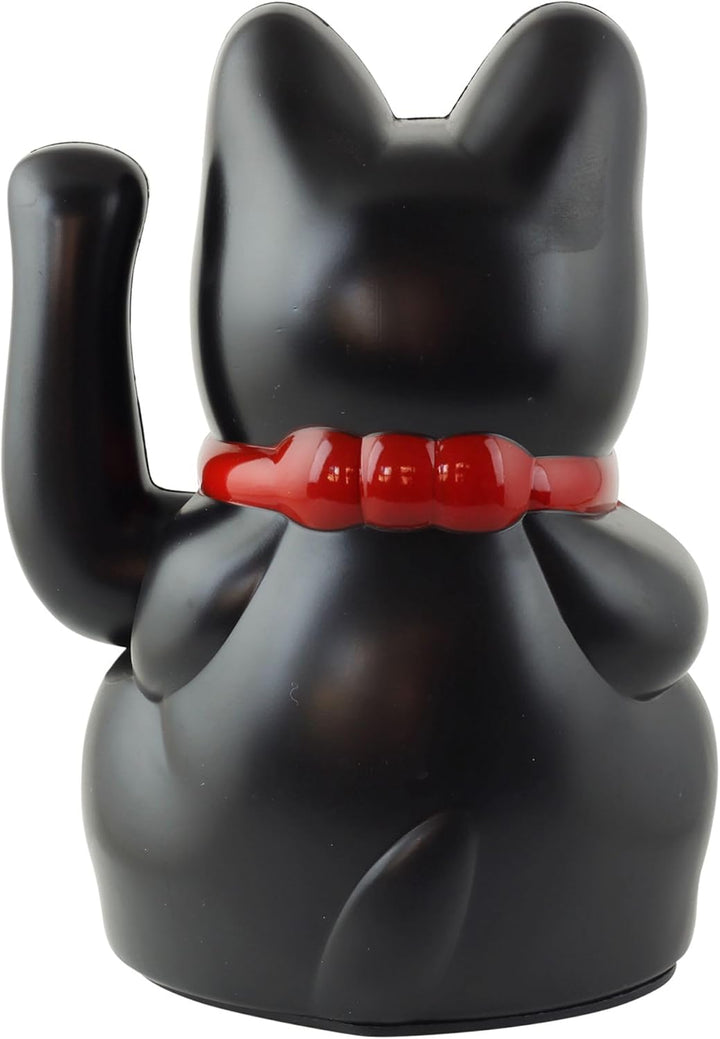 Freak Scene Glückskatze - Maneki-Neko - Winkekatze - 15 cm - schwarz Schwarz 15 cm, Schwarz 15 cm