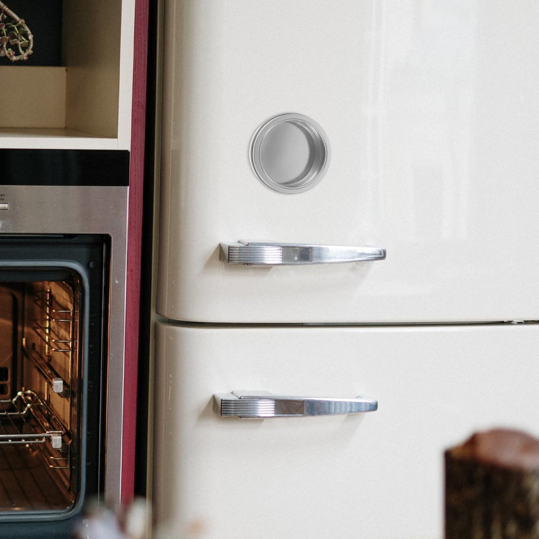 DOITOOL 4 Stück Magnetische Aufbewahrungsbox kann Kühlschrank Behälter für Gewürze Metallbehälter mi