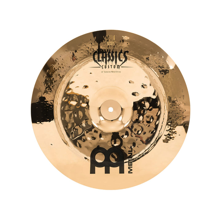 Meinl Cymbals Classics Custom Extreme Metal China 16 Zoll (Video) Schlagzeug Becken (40,64cm) B12 Br