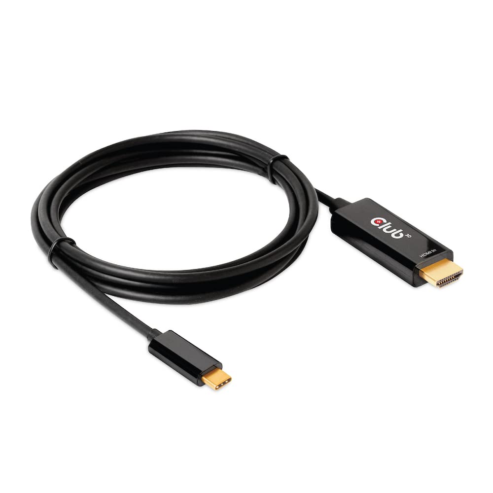 Club3D HDMI™ auf USB-Typ-C 4K60Hz aktives Kabel St./St. 1,8m CAC-1334, CAC-1334