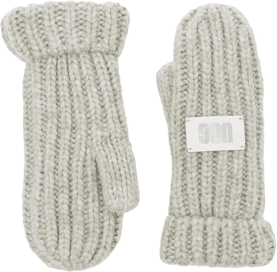 UGG Jungen K Chunky Fäustlinge Einheitsgrösse Hellgrau, Einheitsgrösse Hellgrau